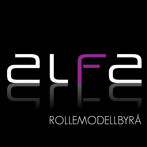 Visuell identitet // ALFA Rollemodellbyrå
